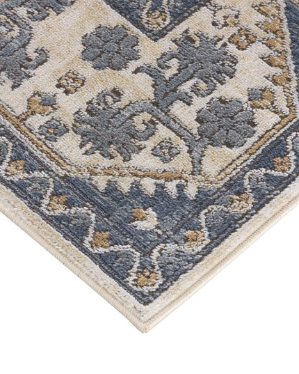 Tiled Border Area Rug