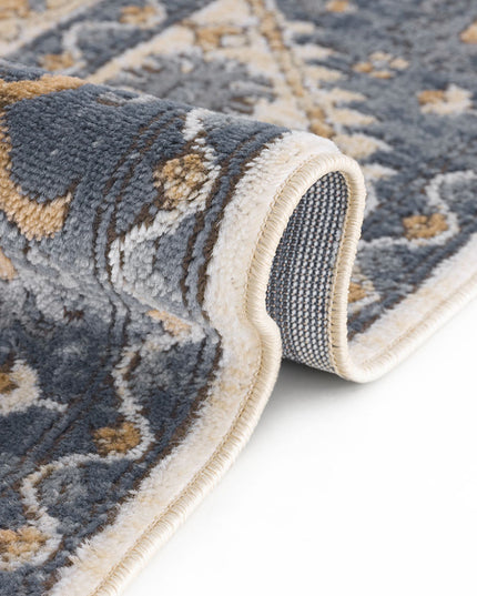 Tiled Border Area Rug