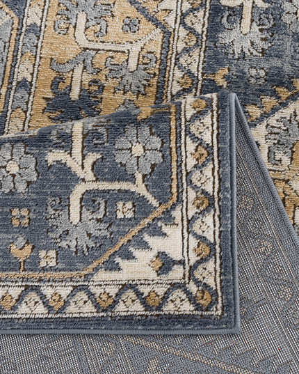 Tiled Border Area Rug