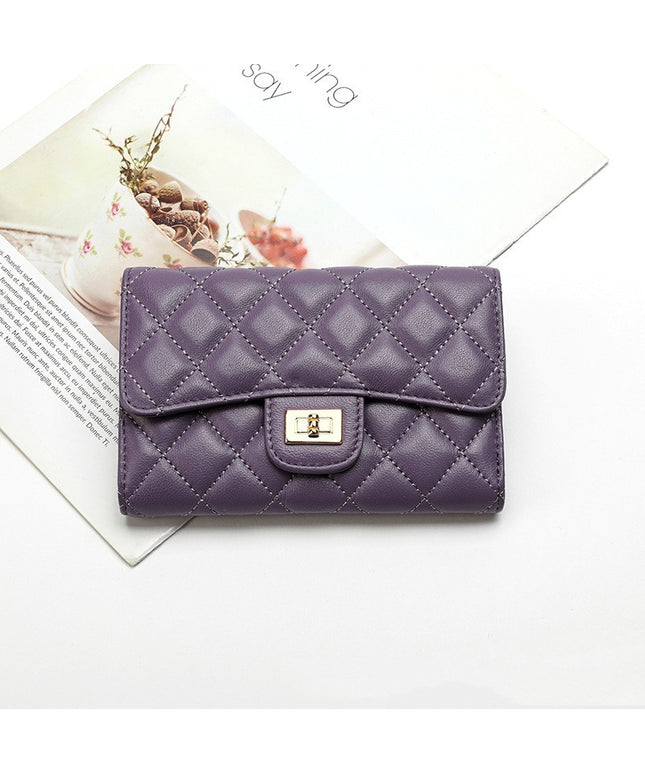 Full Sheepskin Women's Wallet Fashion