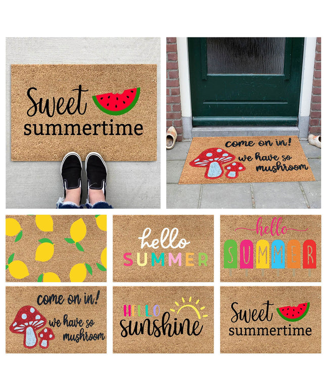 New Summer Letter Door Mat Kitchen Mat Bedroom Living Room Carpet Floor Mat