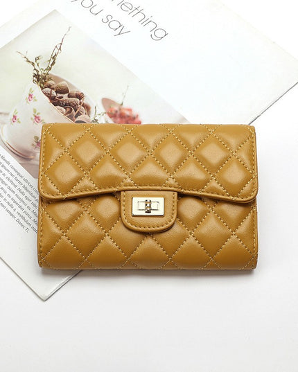 Full Sheepskin Women's Wallet Fashion